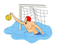 Water Polo Goalie Clipart